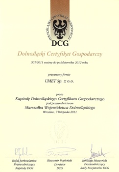 Dolnośląski Certyfikat Gospodarczy